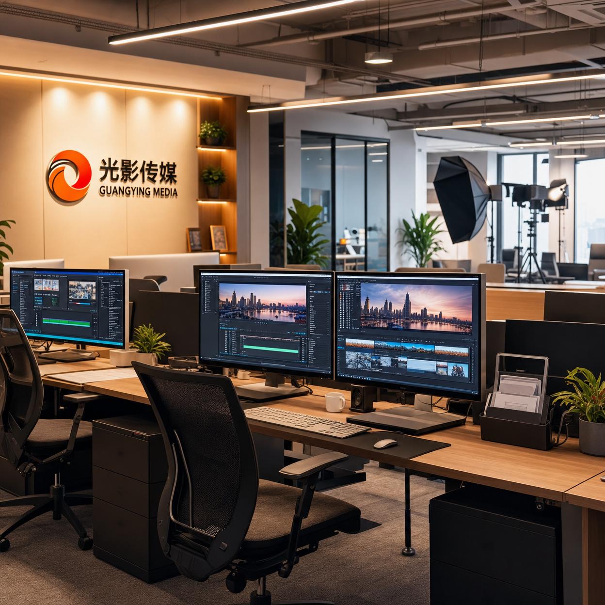糖心vlog影视传媒公司办公室